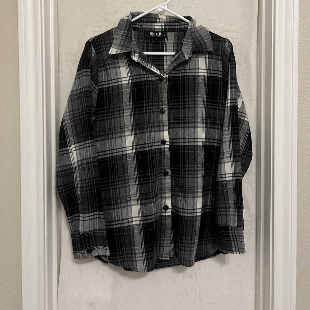 Black and White Flannel
